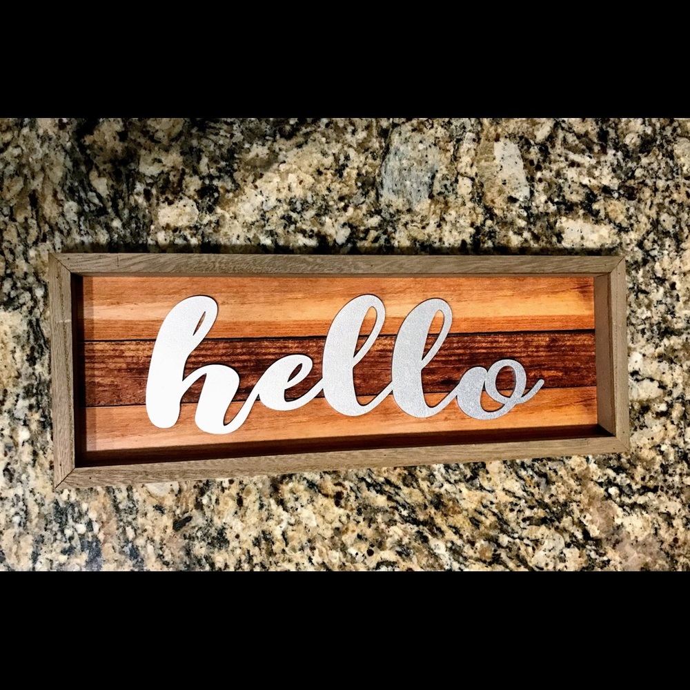 Wall Decor  - Sign